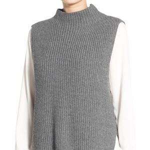 Trouvé Funnel Neck Sleeveless Sweater